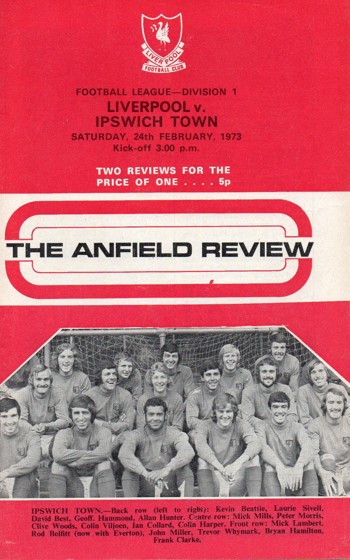 Match programme